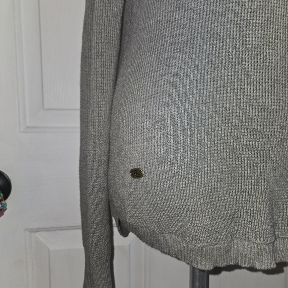 Lauren Ralph Lauren Gray Knit Women Sweater - Picture 2 of 11